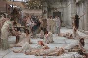 Alma-Tadema, Sir Lawrence The Women of Amphissa (mk23) oil painting